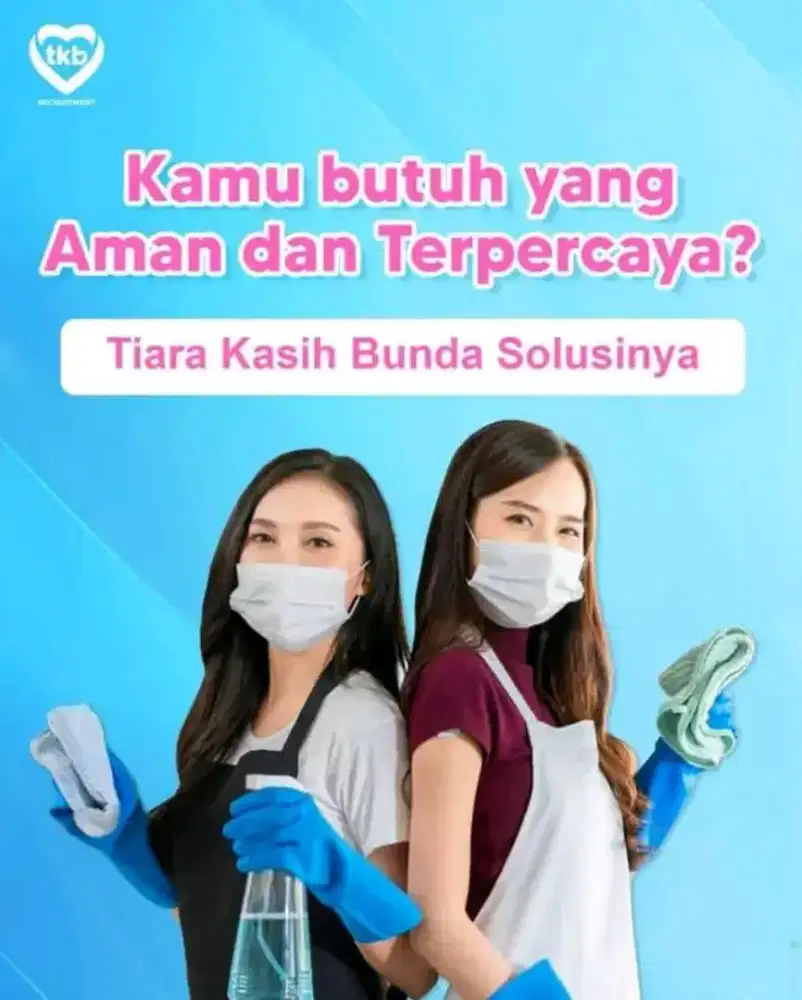 Loker tnpa biaya lsg kerja: Baby Sitter ART Perawat Lansia Terpercaya