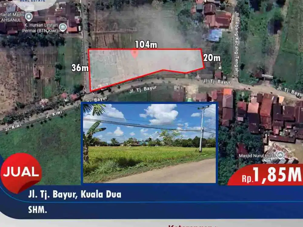 Tanah tepi jalan Kuala Dua