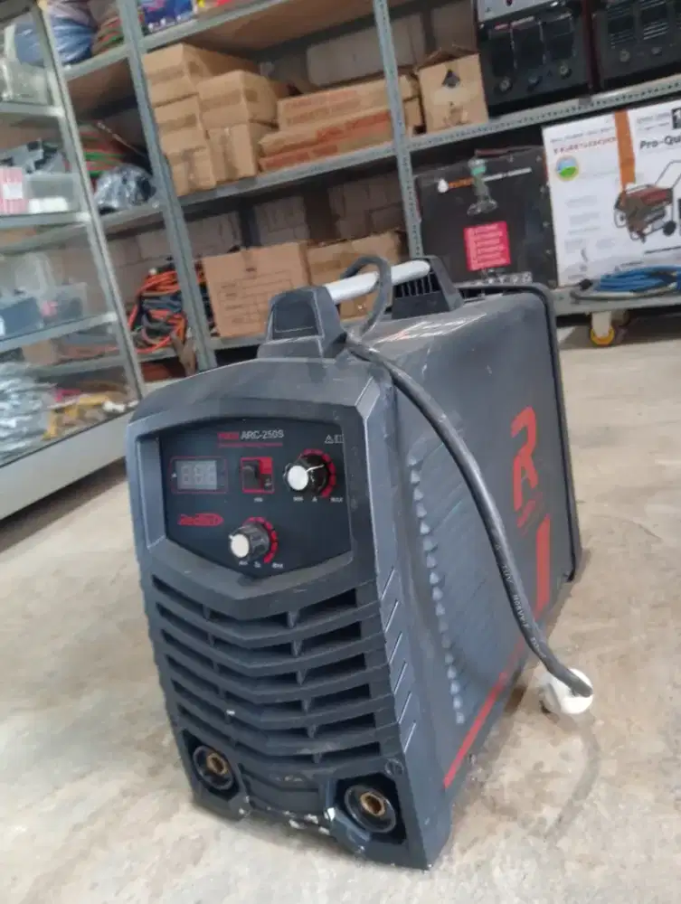 MESIN LAS BEKAS MMA 250A 1 PHASE REDBO PRO SECOND 250 AMPERE SMAW STIK