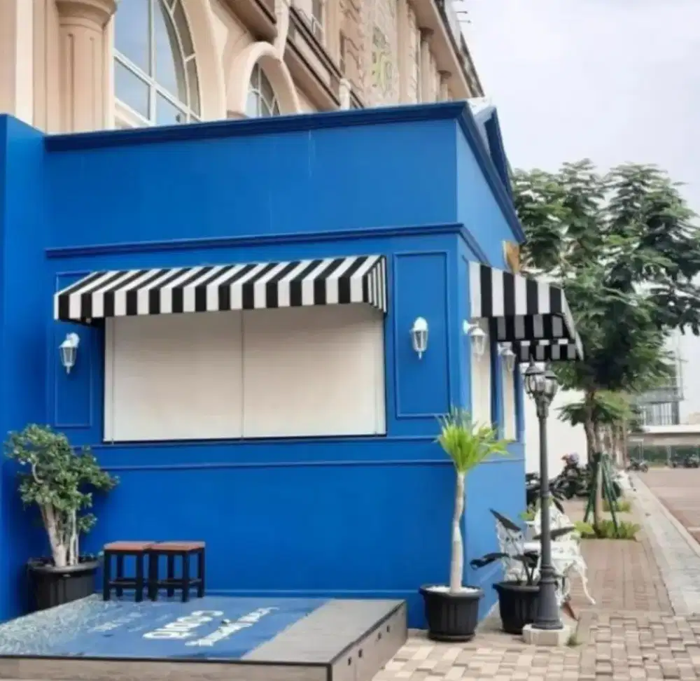 kanopi kain awning minimalis