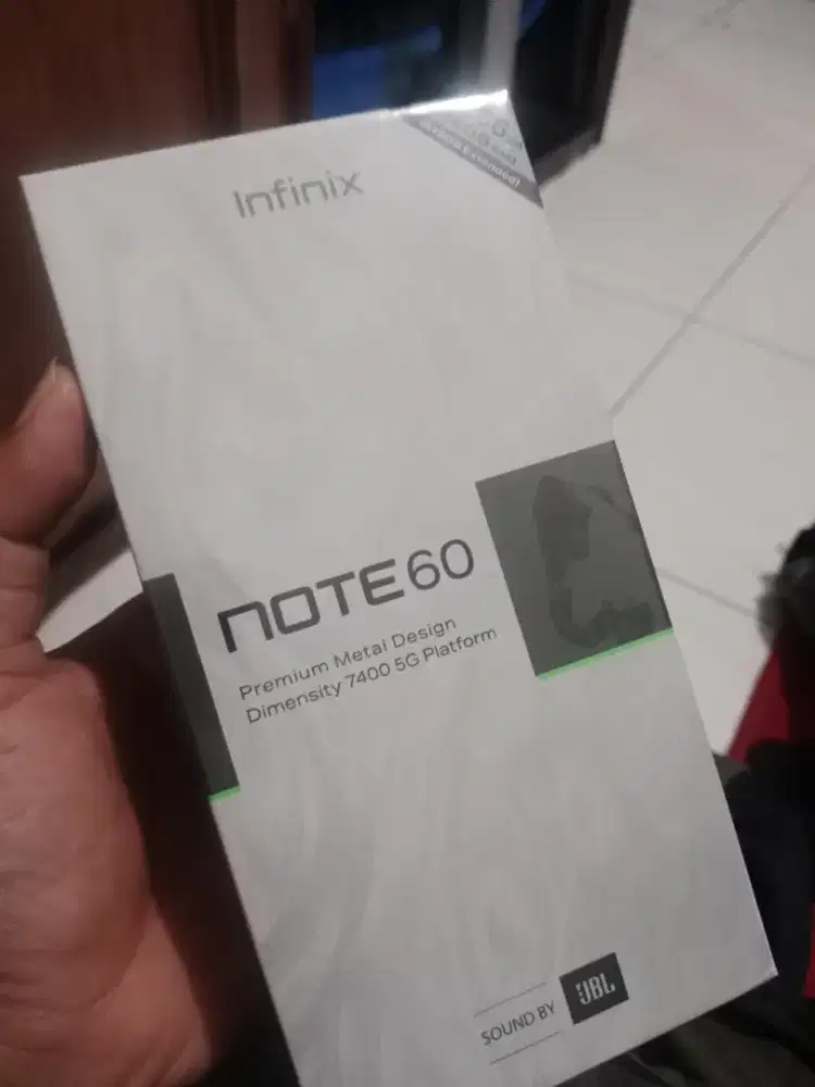Infnix note 60 5g 8/256 baru fres