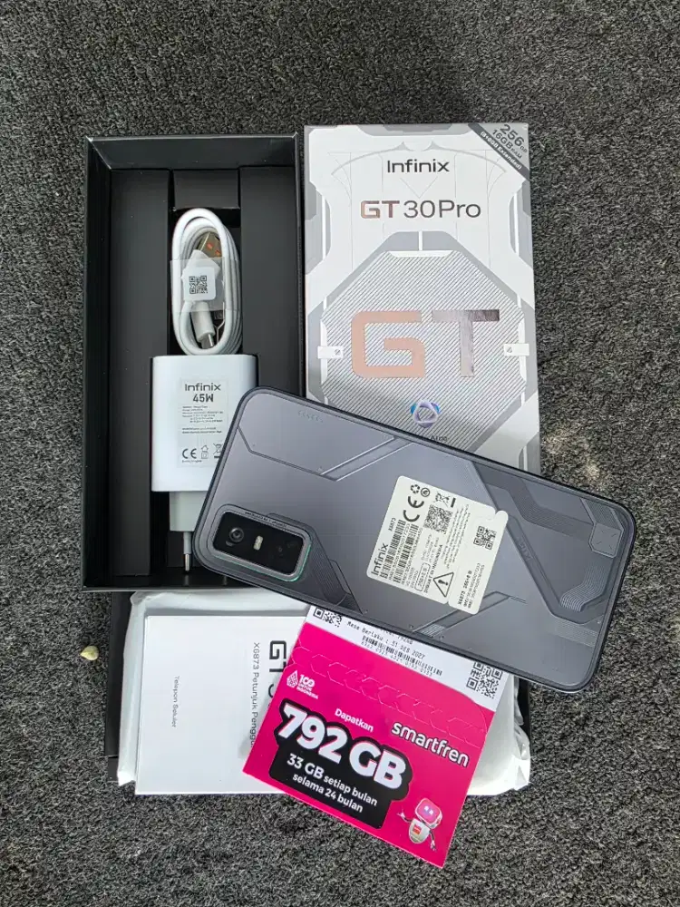 Infinix gt 30 pro 5g 8/256 mulus acc blm pakai
