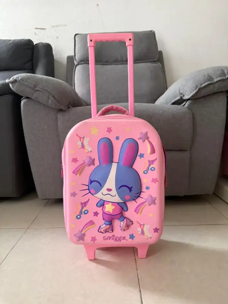 Tas Smiggle trolley - anak Preloved - kondisi 95%