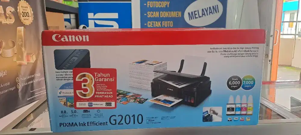 JUAL PRINTER CANON G2010 PRINT SCAN POTOCOPY