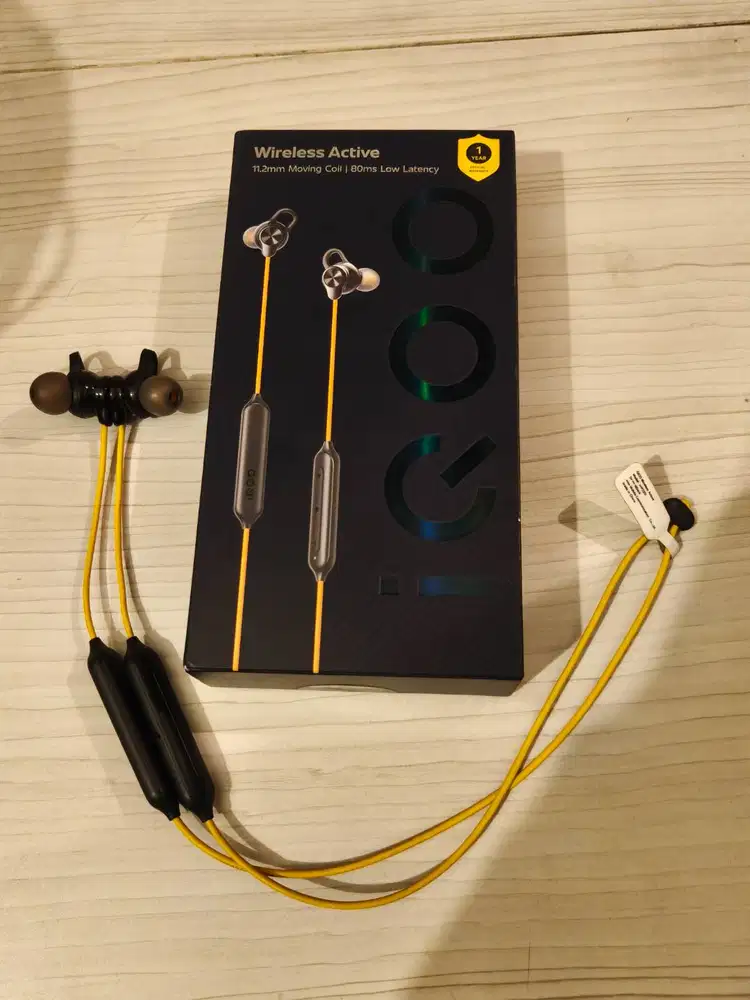 Earphone iQOO Wireless Active Original Vivo Second Fullset