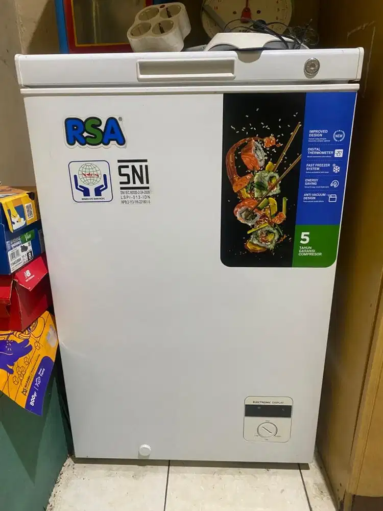 Freezer RSA seri CF Normal Garansi