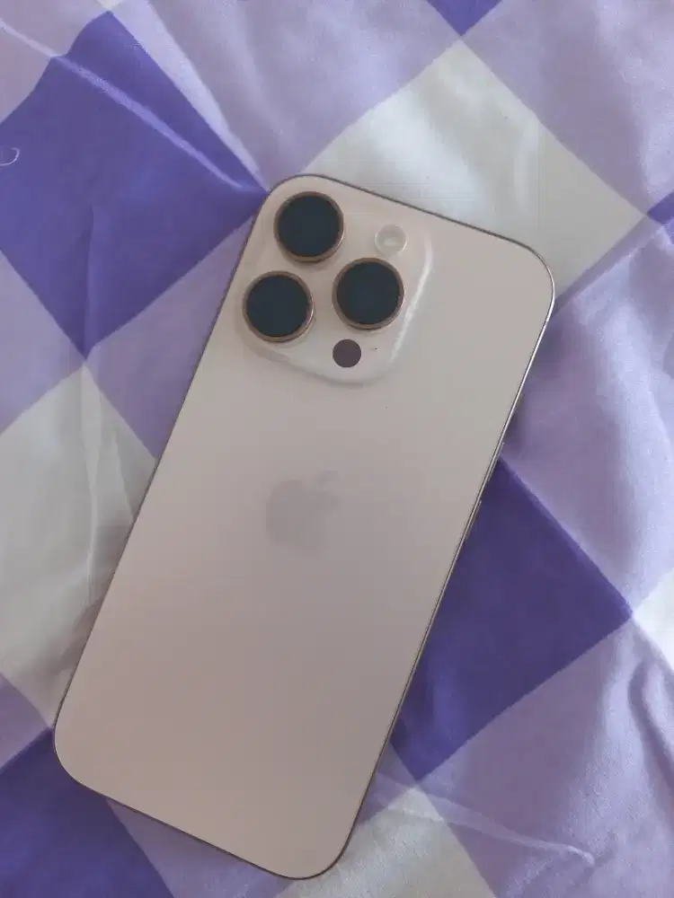 iphone 16 pro desert garansi ibox, memori 256.