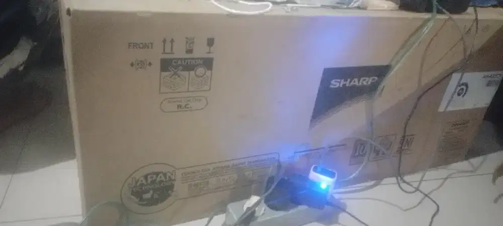 Di jual : ac sharp 1pk ( baru )4,5jt