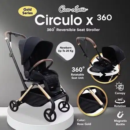 Stroller Cocolatte Circulo X 360 New