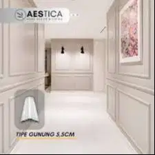 GYPSUM Pasang Alumunium - Aluminium + Sekat Partisi - Plafon - PVC