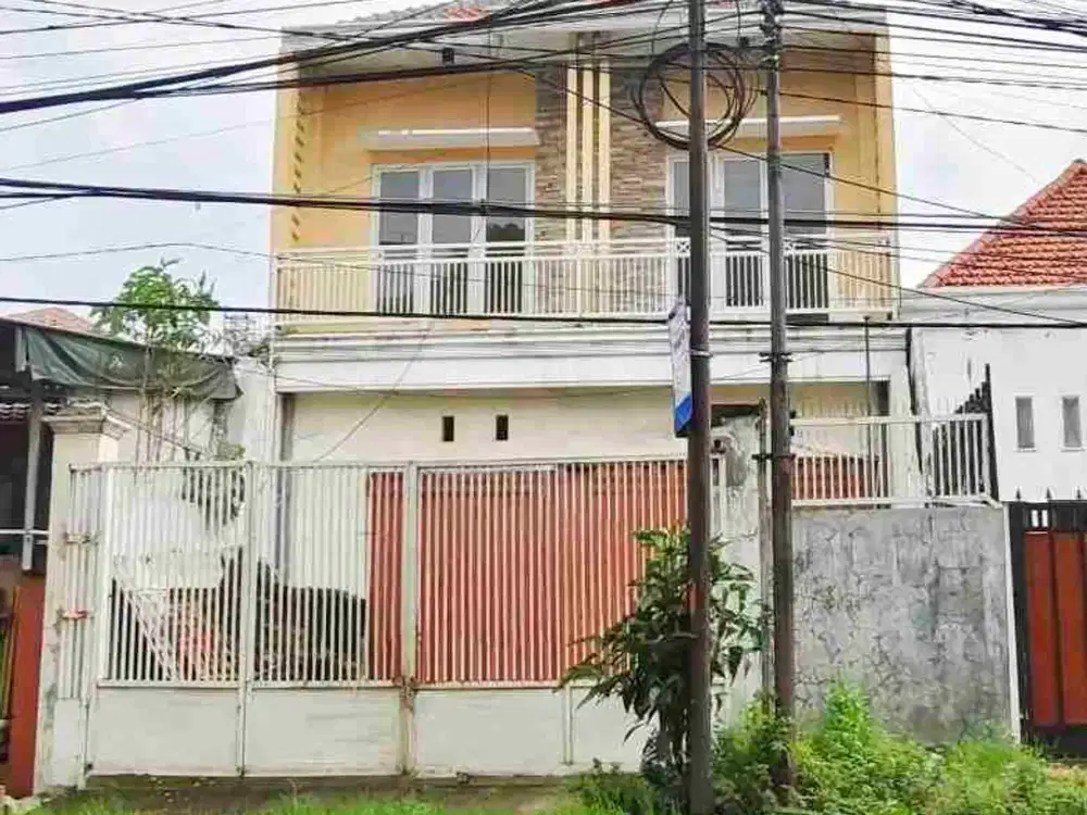 Rumah 2Lt Pinggir Ry Kalibokor Surabaya Cocok Untuk Usaha / Kantor  PJTKI / TRAVEL UMROH HAJI