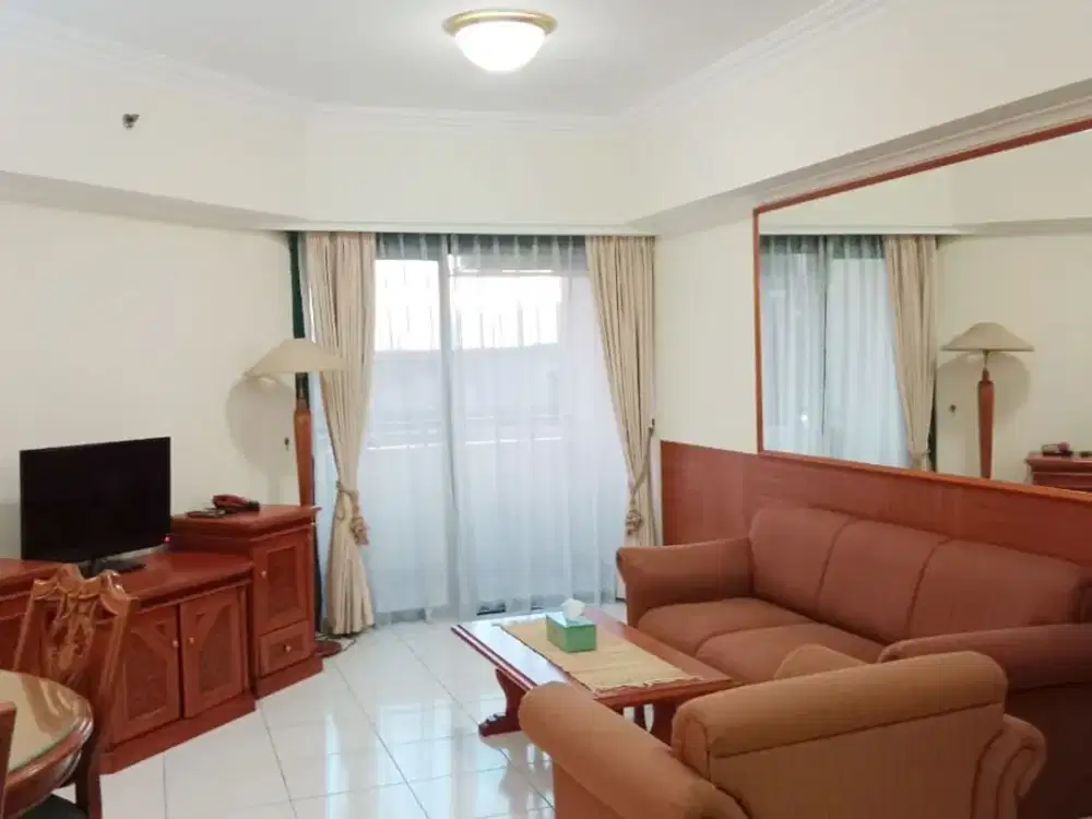 Nice and Cozy 3BR Apt with Strategic and Easy Access Location At Sudirman Tower Condominium Apt