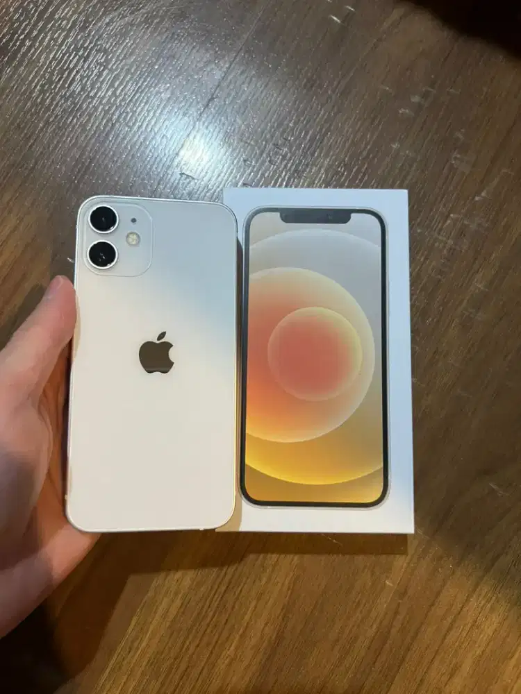 iPhone 12 Mini 128GB White Mulus Siap Pakai Nego Cepat Deal