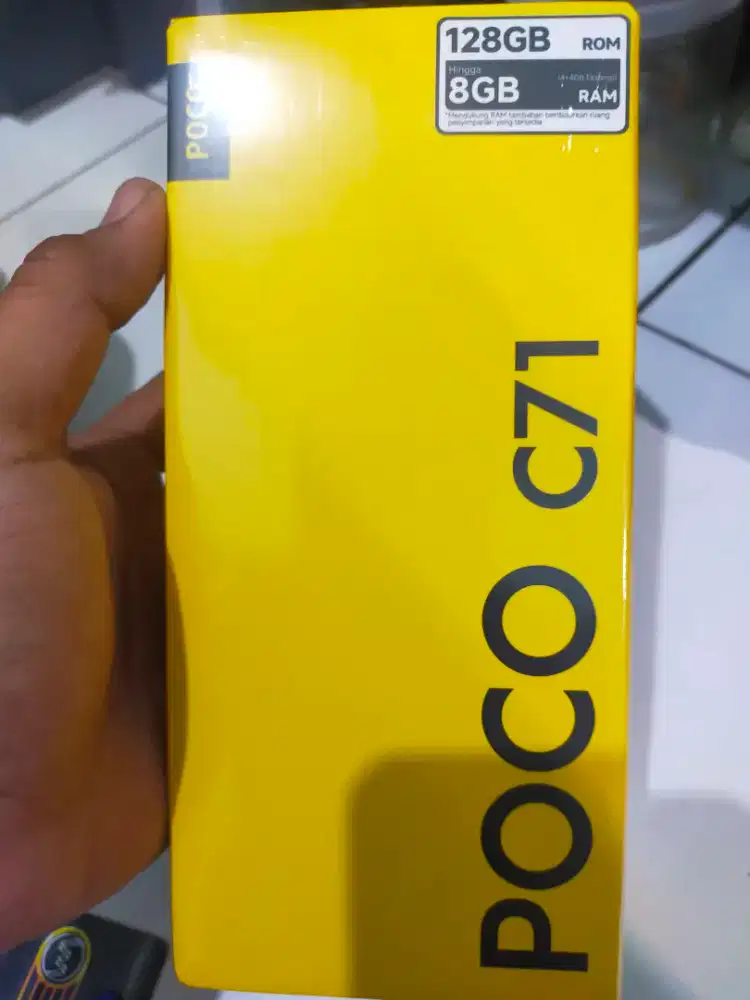 POCO C71 Baru dan Segel