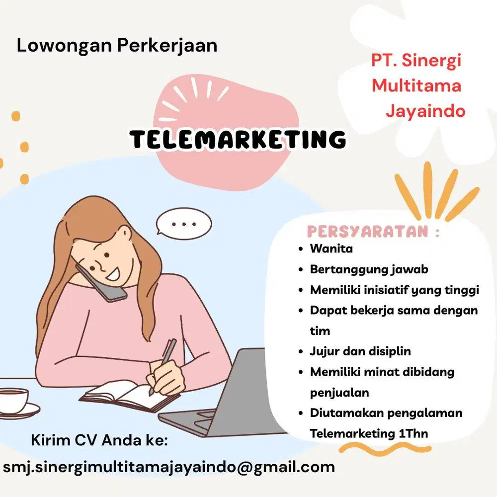 Lowongan Kerja - Telemarketing