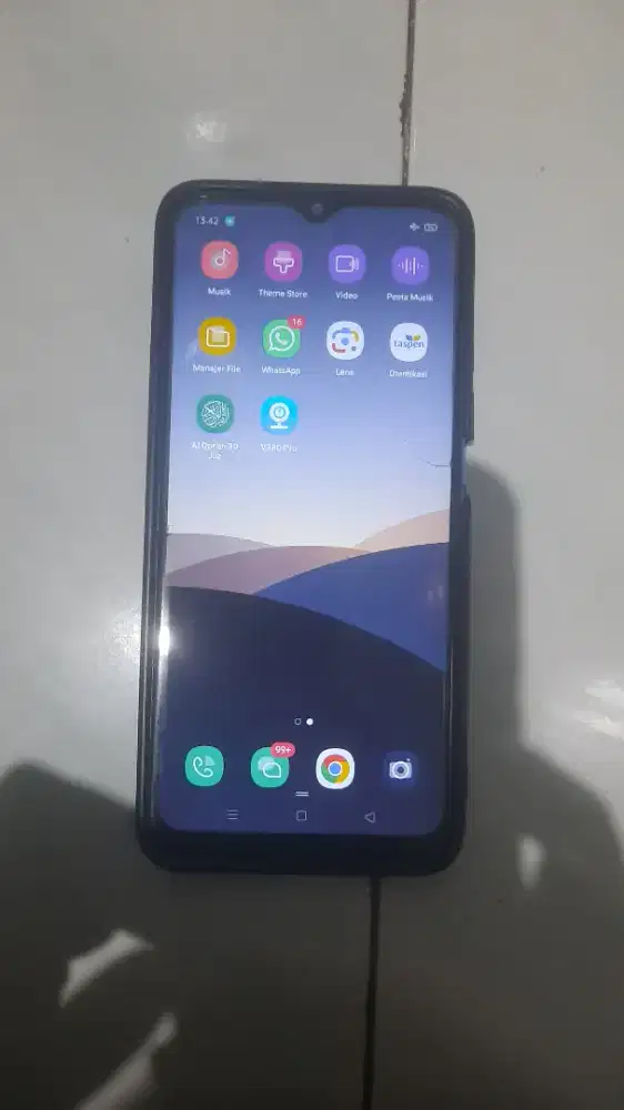 Oppo A15s Minus Layar Bergaris