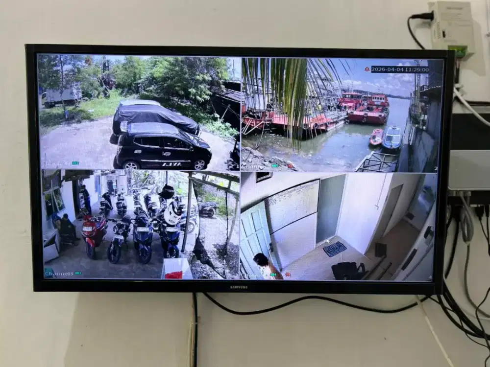 GROSIR CCTV TERBARU DILENGKAPI INFRARED ALARM BERBUNYI