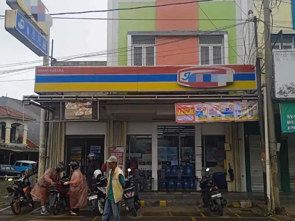 dijual ruko murah harga dibawah pasaran masih nego di perumahan graha kartika, kel. bojong baru, kec. bojong gede, kab. bogor