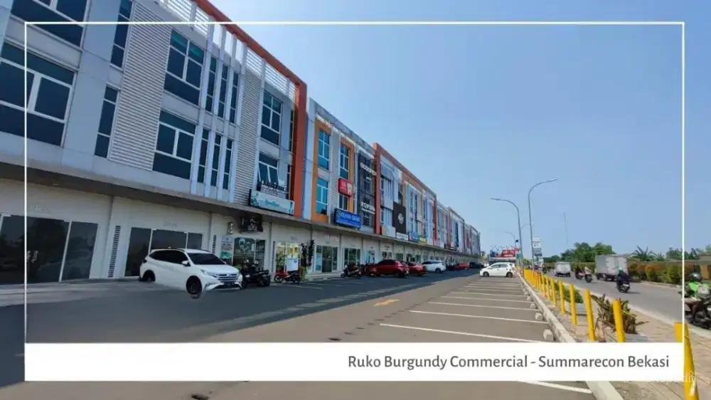 Ruko 3 Lantai di Burgundy Summarecon Bekasi Strategis
