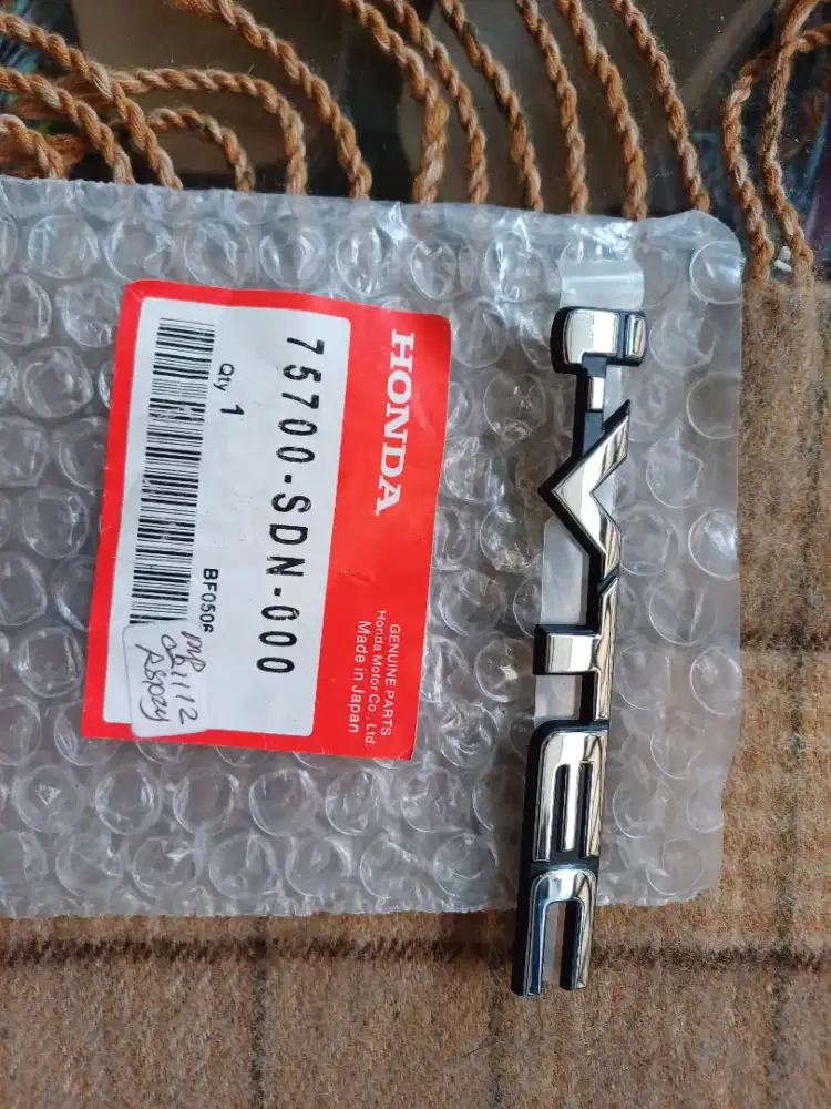 Stiker/emblem i-Vtec Honda