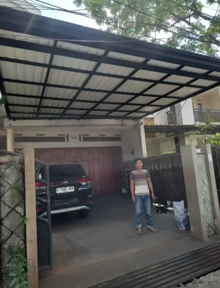 Kanopi atap minimalis