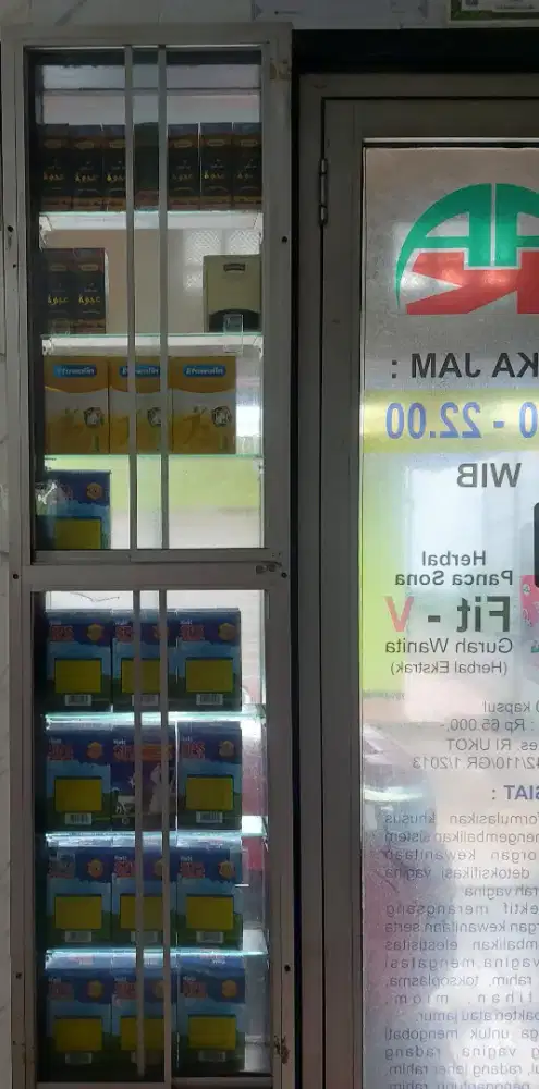 ETALASE KACA | ETALASE JENDELA | ETALASE BEKAS