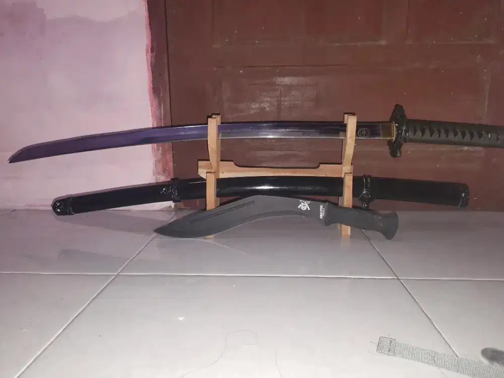 SAMURAI KATANA BAHAN BAJA PER TEBAS PAKU
