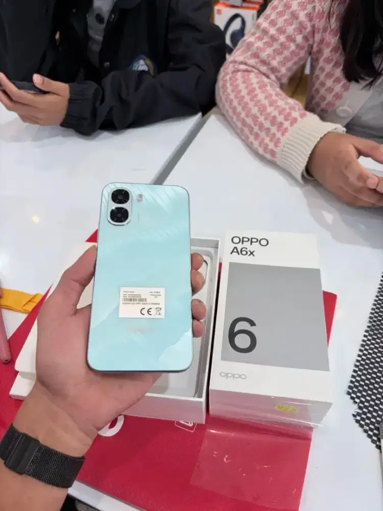 OPPO A6x 4/64 lengkap garansi resmi