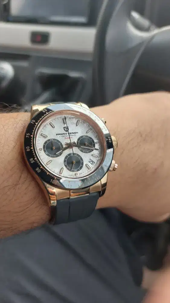 Jam Model Daytona luxury mesin seiko
