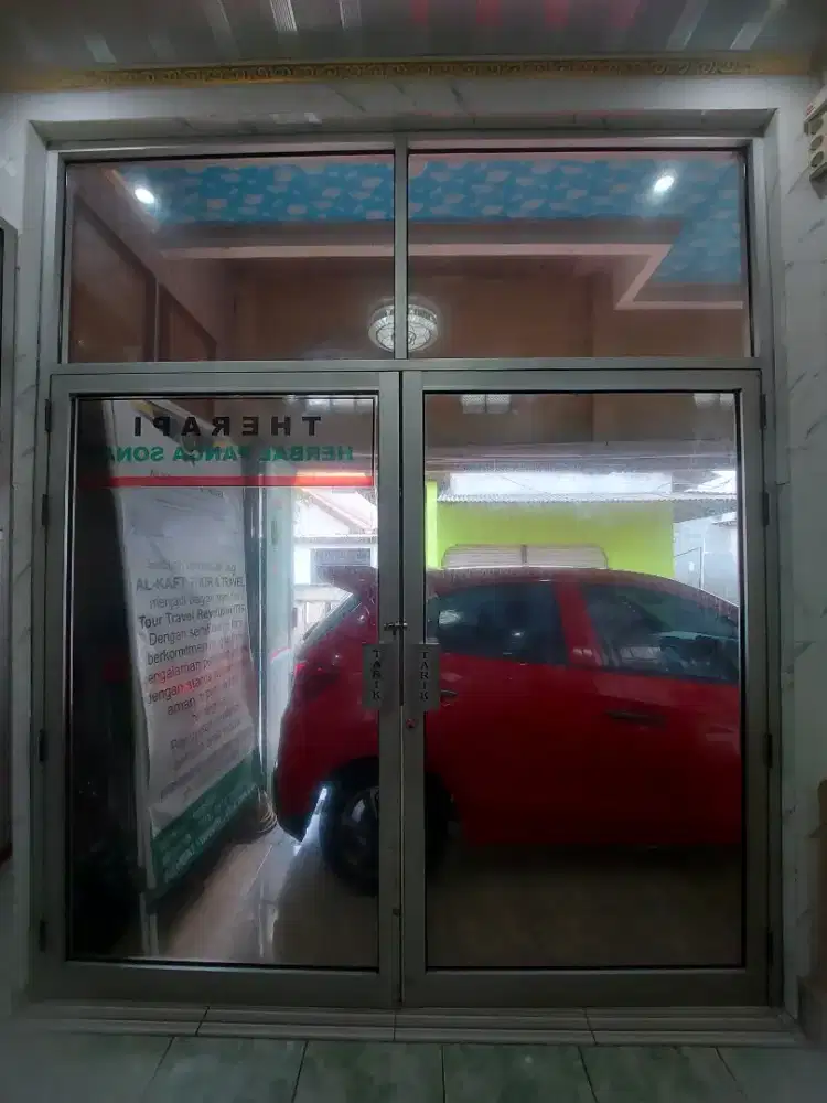 PINTU KACA | PINTU ALUMUNIUM | PINTU TOKO