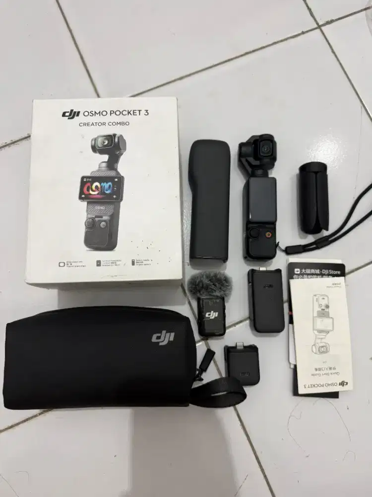DJI Osmo Pocket 3 Creator Combo ex resmi