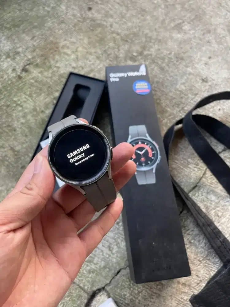 SAMSUNG WATCH 5 PRO FULLSET ORIGINAL SEIN
