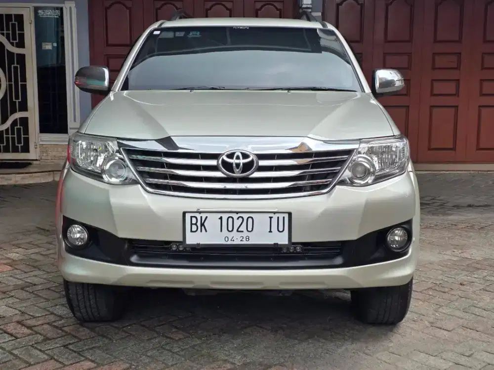 Fortuner manual 2011 pemakaian 2012