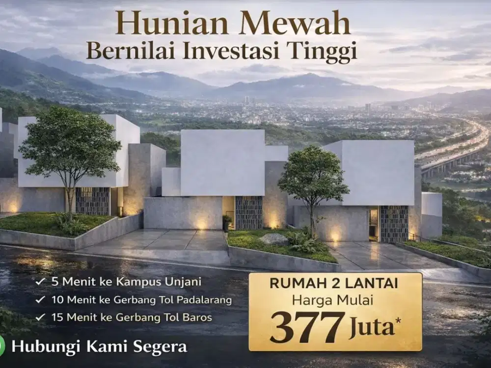 RUMAH SERASA VILLA DEKAT CIMAHI KBB