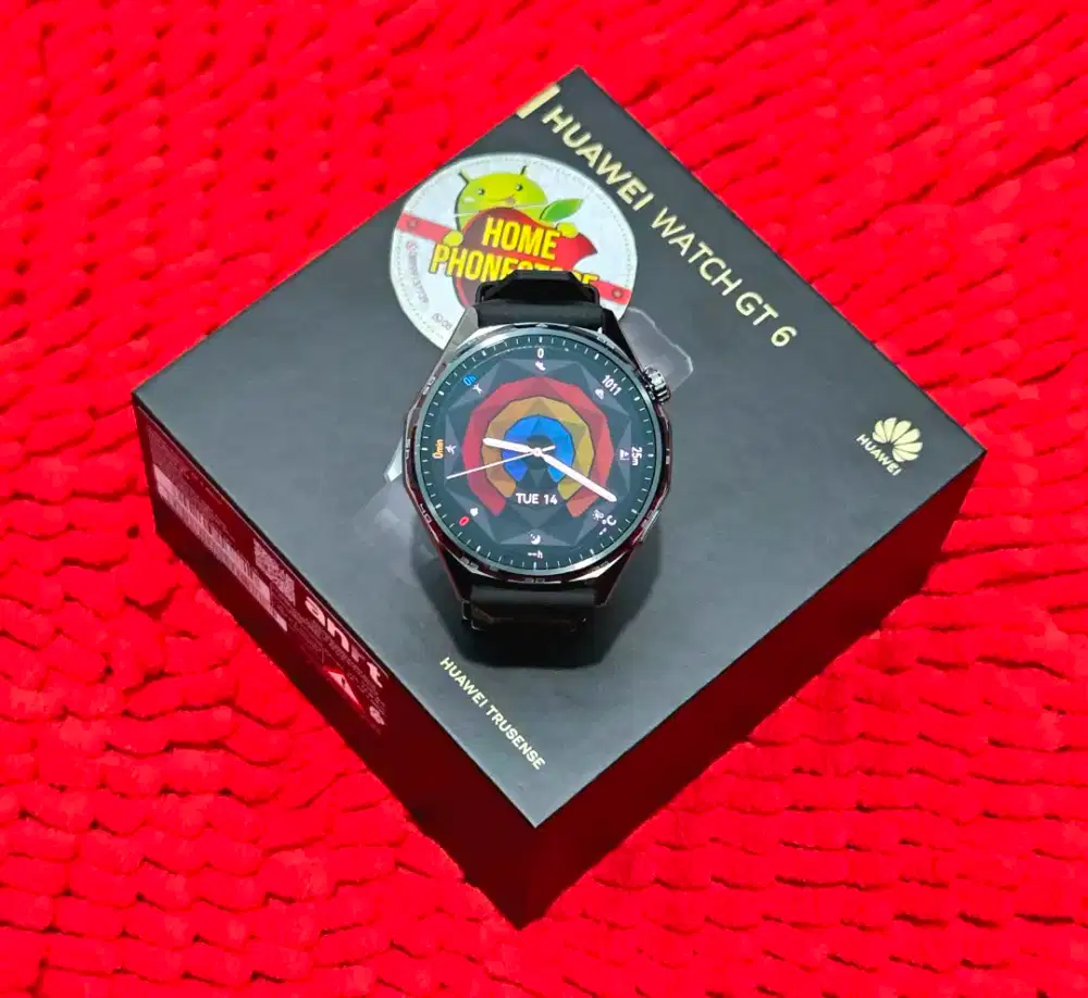 Huawei GT 6 46mm Black Fullgaransi Bagus