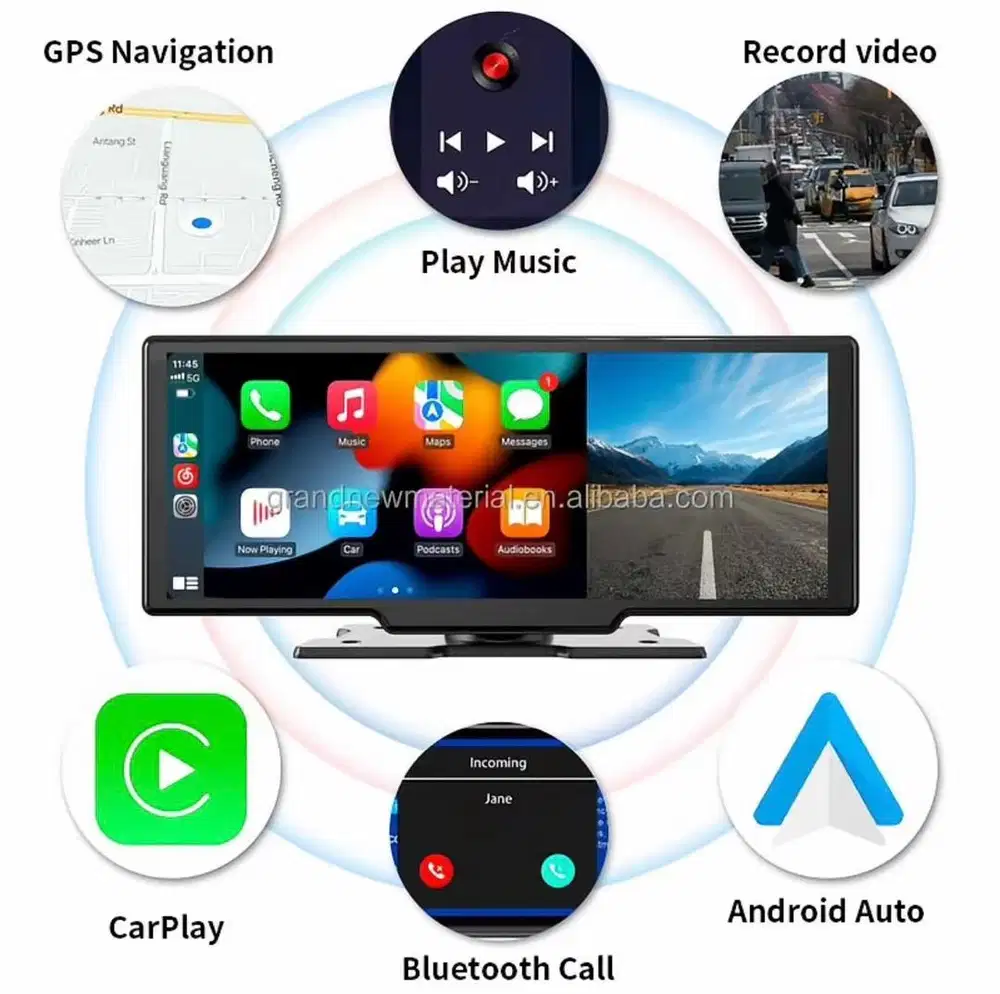dashcam dvr apple carplay android auto
