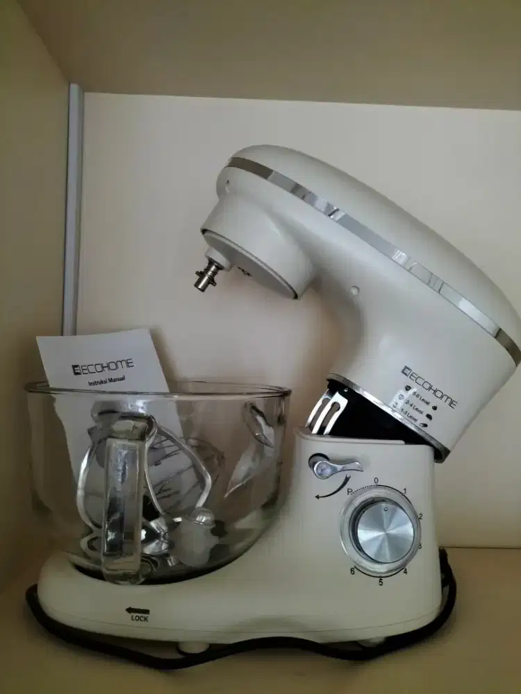 Standing Mixer Ecohome ESM 999 Glass Bowl 5L