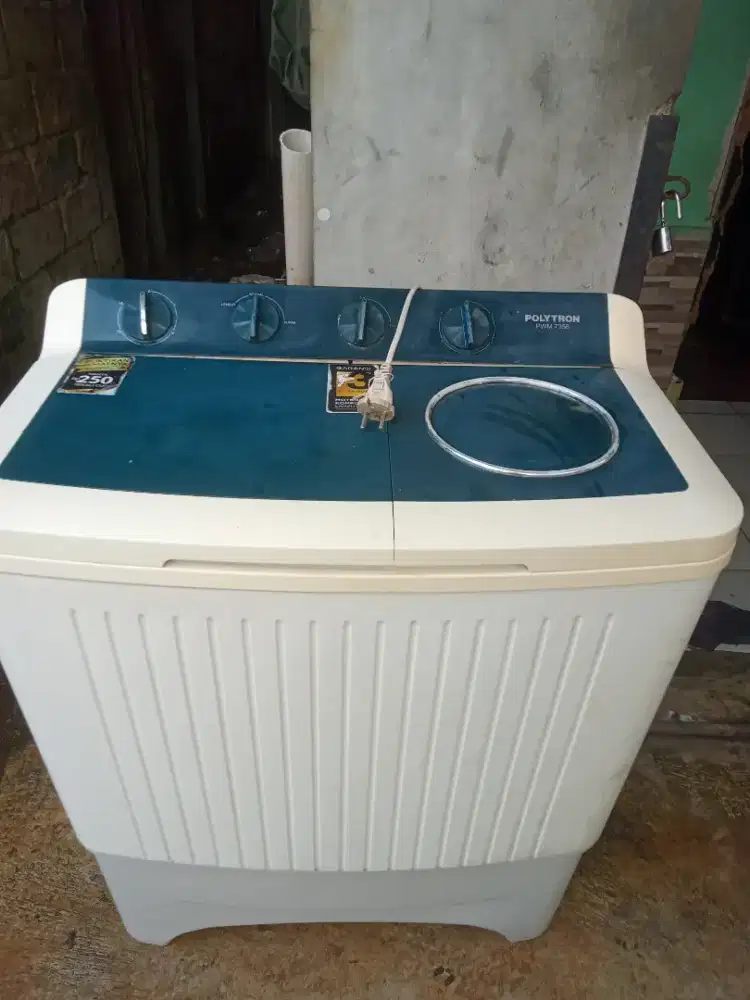 Jual mesin cuci 2 tabung normal semua
