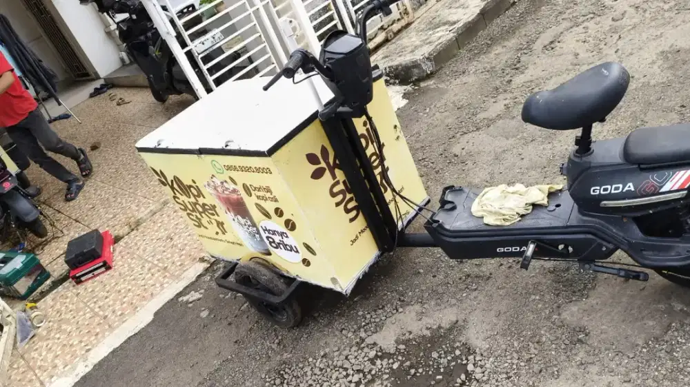 Dicari driver gerobak sepeda listrik keliling wilayah gading serpong