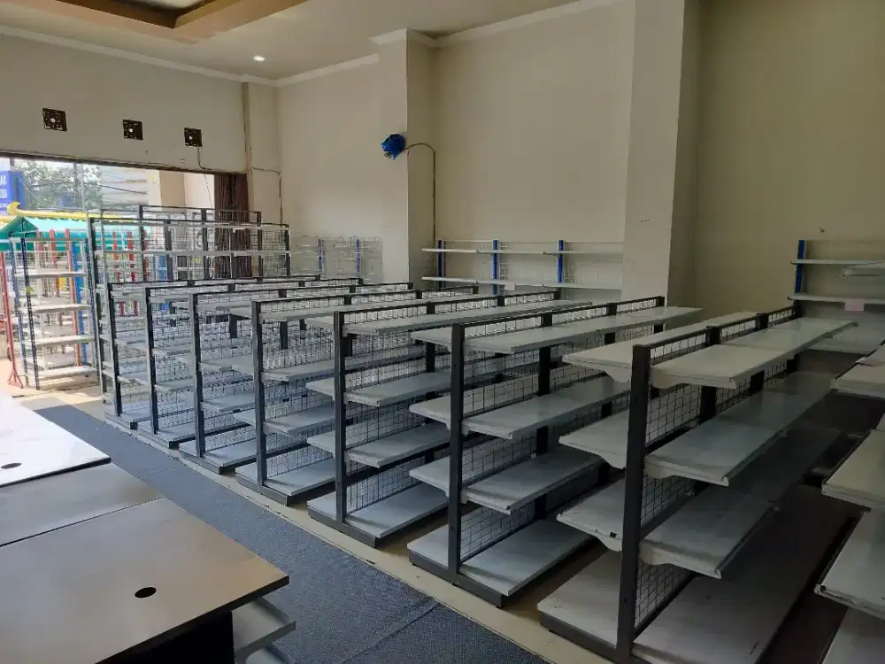 BORONGAN RAK BEKAS BARU DATANG