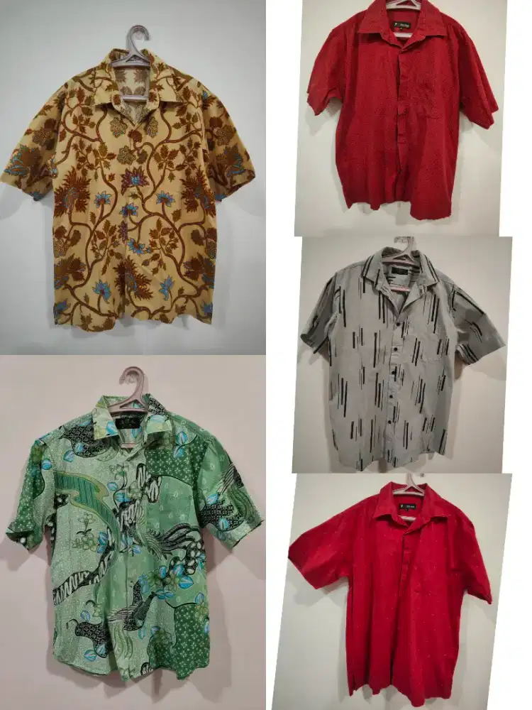 Kemeja Pria lengan pendek