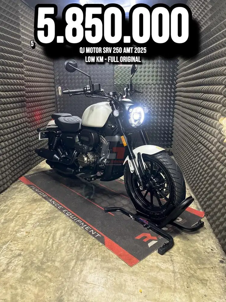 QJ MOTOR QJ SRV 250 AMT ABS 2025 LOW KM PAJAK ON RASA BRAND NEW BRO