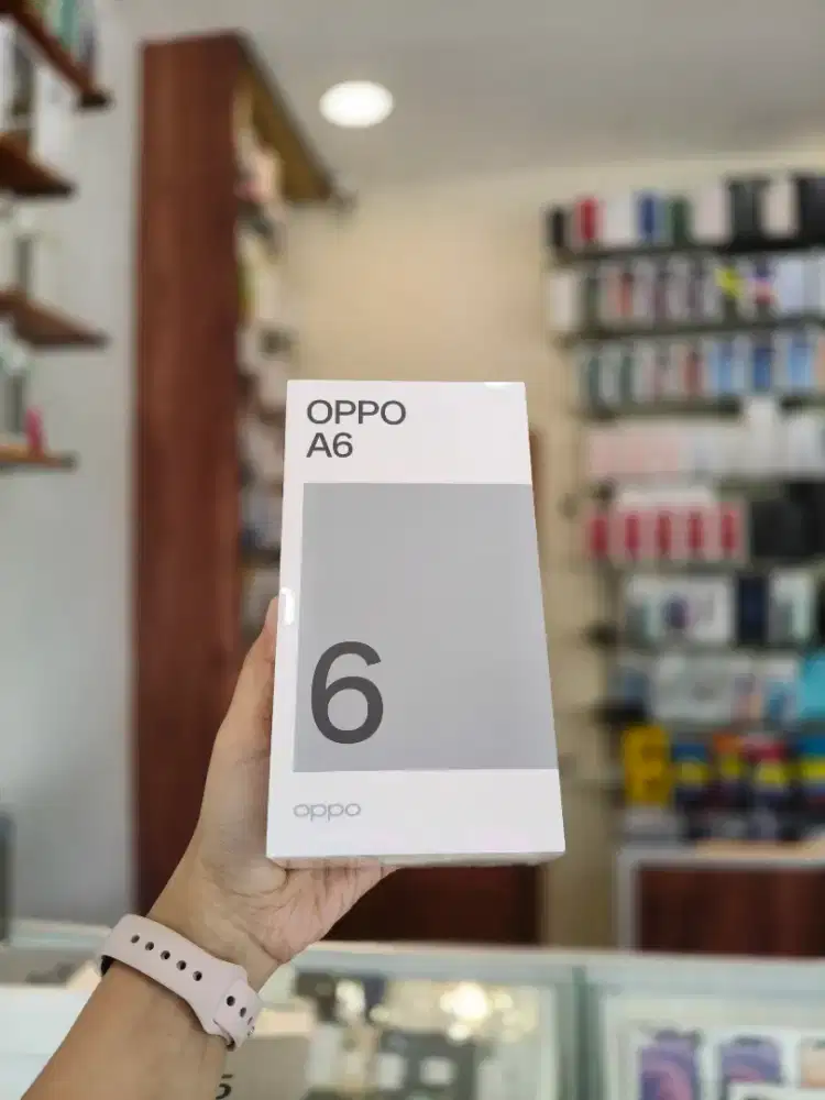 NEW OPPO A6 6/256GB COD FREE ONGKIR