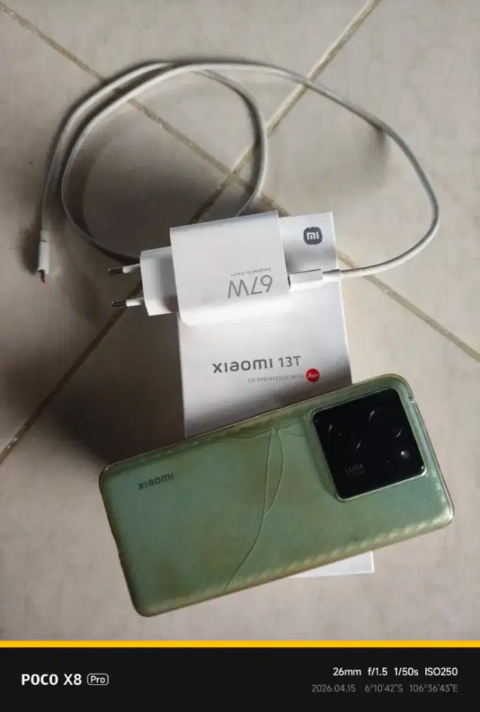 XIAOMI 13T 12/256 GB warna meadow green
