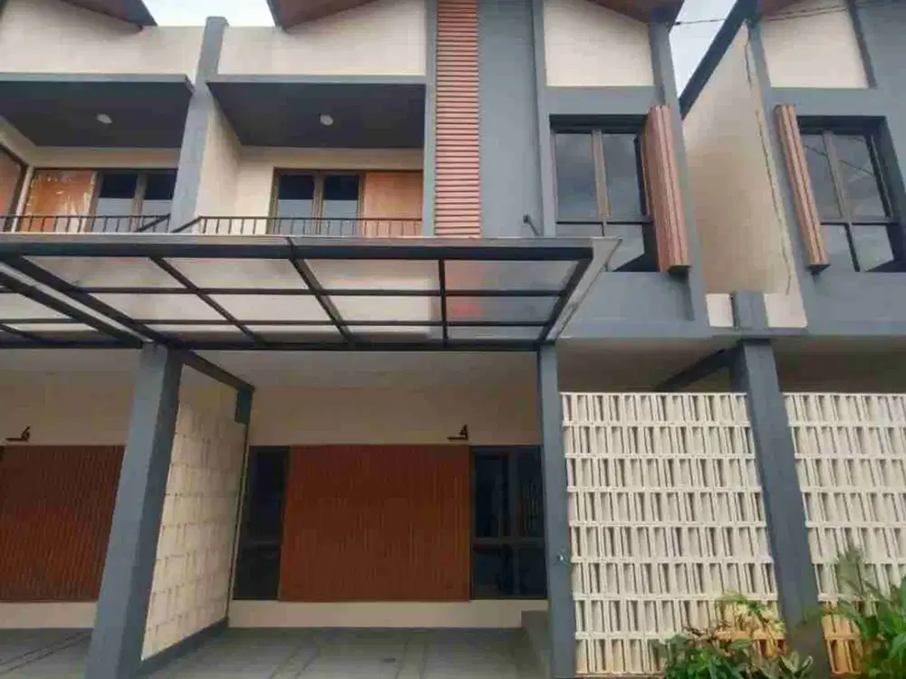 Di jual rumah baru siap huni dalam cluster dekat pintu tol cijago dan LRT harjamukti  cimanggis depok