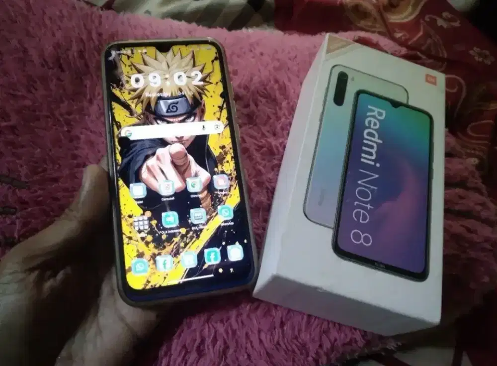 redmi note 8 4+1/64 fullset joss