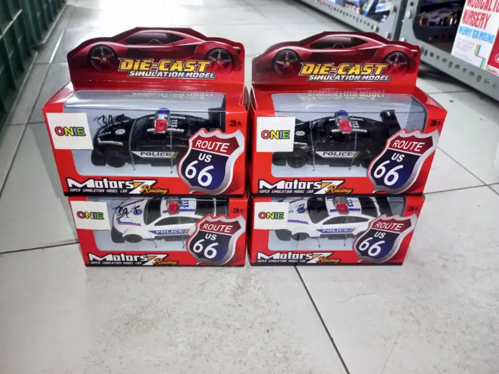 Mainan Anak Diecast Police