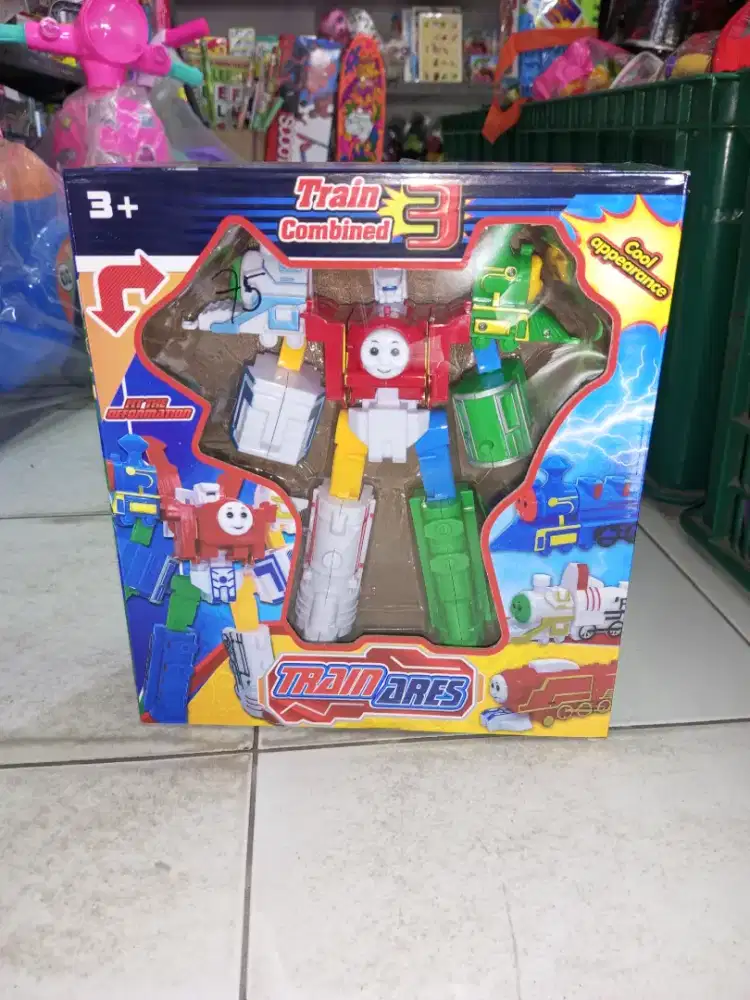 Mainan Anak Robot kereta