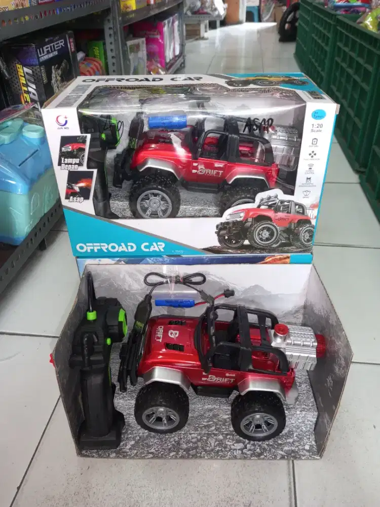 Mainan Anak Off Road Car Asap Cas