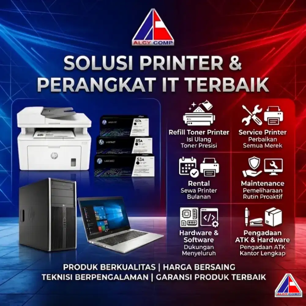 REFILL TONER PRINTER & SERVICE PRINTER JABODETABEK